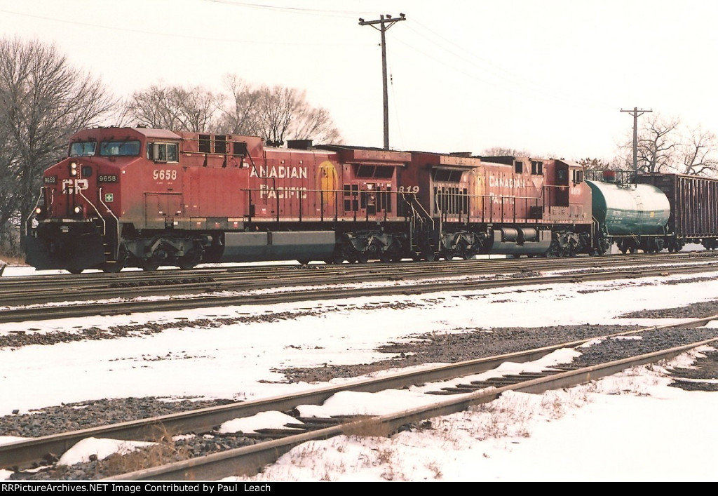 Westbound manifest takes the connection